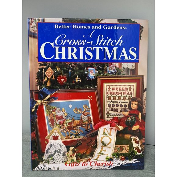 Better Homes & Gardens Cross Stitch Christmas book - Picture 1 of 12